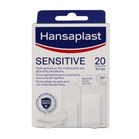 Hansaplast Sensitive Αυτοκόλλητα Επιθέματα Για Την Κάλυψη & Προστασία Μικρών Πληγών, 20 Τεμάχια