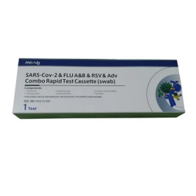 Realy Sars-Cov-2 & Flu A+B & Rsv & Adv Διαγνωστικό Τεστ Ταχείας Ανίχνευσης Αντιγόνων 1τμχ