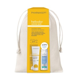 PHARMASEPT Heliodor Promo Face & Body Sun Cream Spf50, Αντηλιακό Προσώπου & Σώματος 150ml & Δώρο Hygienic Shower 250ml