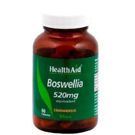 HEALTH AID Boswelia 520mg Συμπλήρωμα Διατροφής Για Οστά & Αρθρώσεις, 60 Κάψουλες