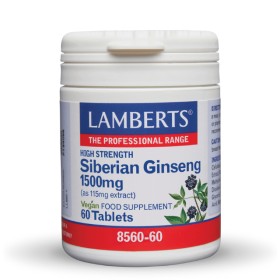 Lamberts Siberian Ginseng 1500 mg 60 Ταμπλέτες 8560-60