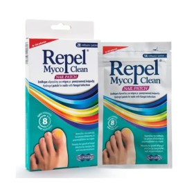UniPharma Repel Myco Clean Nail Patch Επίθεματα Υδρογέλης για Νύχια με Μυκητιασική Λοίμωξη 28 τεμάχια
