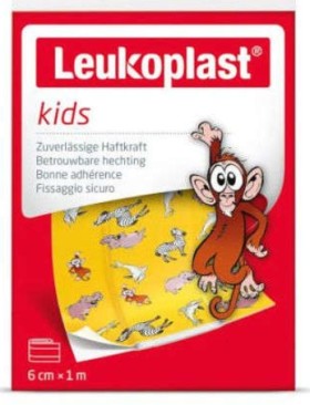 Leukoplast Red Kids Zoo (6cm X 1m)
