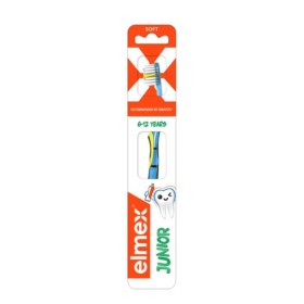 Elmex Junior Soft Μπλε Παιδική Οδοντόβουρτσα για 6-12 χρονών 1Τμχ