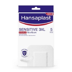 Hansaplast Med Sensitive 3XL Αποστειρωμένα Αυτοκόλλητα Επιθέματα 15x10cm, 5τμχ