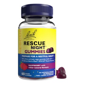 Power Health Bach Rescue Night Gummies με Γεύση Βατόμουρο 60 Φυτικά Ζελεδάκια