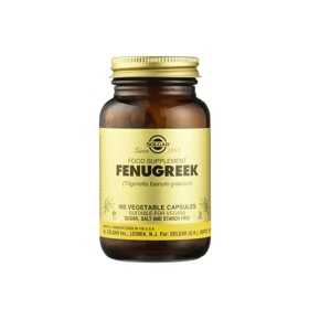 Solgar Fenugreek, Συμπλήρωμα Διατροφής για την Χοληστερίνη & το Σάκχαρο του Αίματος, 100 caps