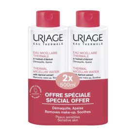 Uriage Πακέτο Thermal Micellar Water Καθαριστική Λοσιόν για Ευαίσθητη Επιδερμίδα 2x500ml