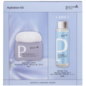Panthenol Extra Hydration Πακέτο Day Cream SPF15 50ml & Δώρο Micellar Water 100ml