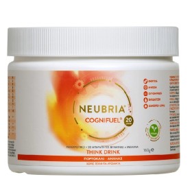 Neubria Cognifuel Think Drink Συμπλήρωμα Διατροφής Με Γεύση Πορτοκάλι - Ανανάς, 160gr
