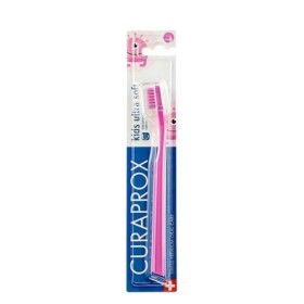 Curaprox Ultra Kids Soft Ροζ Παιδική Οδοντόβουρτσα για 4-12 χρονών 1Τμχ