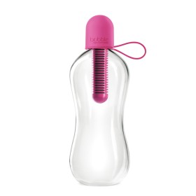 Bobble Carry Cap Μπουκάλι Νερού Με Φίλτρο Άνθρακα [Ροζ Neon] (550ml) 1τμχ