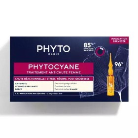PHYTO Phytocyane Reactional Hair Loss Treatment For Women Θεραπεία Για Την Αντιδραστική Τριχόπτωση Των Γυναικών, 12x5ml