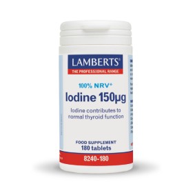 Lamberts Iodine 150μg Συμπλήρωμα με Ιώδιο 180tabs 8240-180