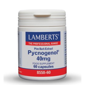 Lamberts Pycnogenol 40mg 60 Κάψουλες 8550-60