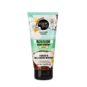 Natura Siberica Organic Shop Paradise Found Coco & Majestic Monoi Αυτομαυριστική Κρέμα Σώματος Light 150ml