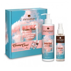 Messinian Spa Πακέτο Creamy Cloud Body Milk Γαλάκτωμα Σώματος, 300ml & Hair & Body Mist Αρωματικό Σπρέι Για Μαλλιά & Σώμα, 100ml