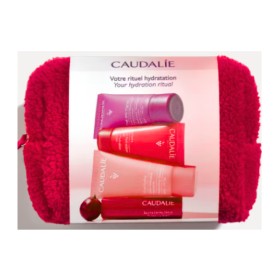 Caudalie Πακέτο Cleansing Gel 30ml & Deep Hydration Moisturizer 15ml & Tinted Lip Balm 4,5g & Body Lotion 30ml