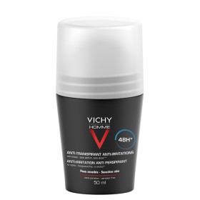 VICHY Homme Deodorant 48h Roll-on for Sensitive Skin Αποσμητικό για Ευαίσθητες Επιδερμίδες, 50ml