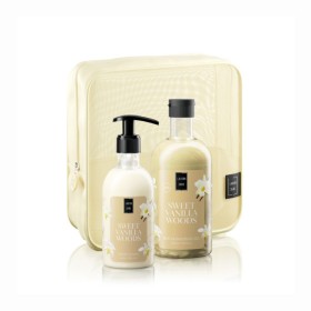 Lavish Care Sweet Vanilla Woods Body Care Πακέτο Περιποίησης Σώματος & Δώρο Νεσεσέρ 1τεμ
