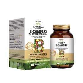 John Noa B-Complex 50 Power Formula Λιποσωμιακή Φόρμουλα 30 Κάψουλες