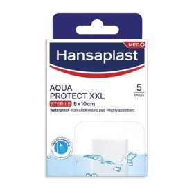 Hansaplast Aqua Protect XXL STERILE Αδιάβροχα Επιθέματα Για Την Κάλυψη & Την Προστασία Πληγών 8x10cm, 5 Τεμάχια