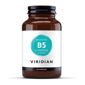 Viridian High B5 Complex + Vitamin C 30 κάψουλες