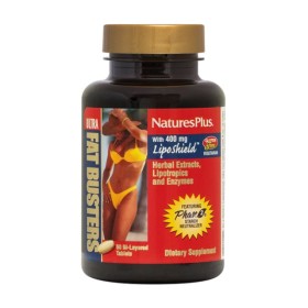 Natures Plus Ultra Fat Busters with 400mg LipoShield Συμπλήρωμα για Μεταβολισμό Έλεγχο Όρεξης & Απώλεια Λίπους 60 Ταμπλέτες