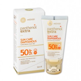 Panthenol Extra Sun Care Spf50 Diaphanous Face Gel 50ml