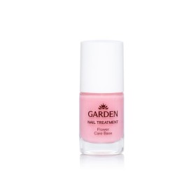 Garden Nail Treatment 907 Flower Care Base Tinted Ενδυναμωτική Bάση νυχιών με Hμιδιάφανο ροζ χρώμα 10.5ml