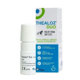 Thealoz Duo Οφθαλμικές Σταγόνες Υποκατάστατο Δακρύων με Υαλουρονικό Οξύ 5ml