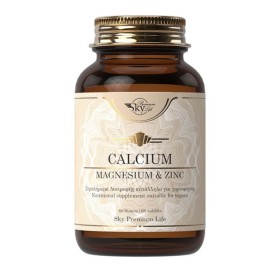 Sky Premium Life Calcium & Magnesium & Zinc Για Γερά & Δυνατά Οστά, 60 ταμπλέτες