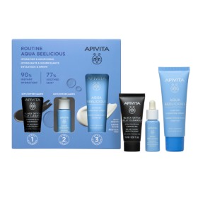 Apivita Aqua Beelicious Routine Πακέτο Cream Rich 40ml & Booster 10ml & Black Detox Gel 15ml