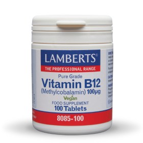 Lamberts Vitamin B12 100μg Methylcobalamin 100 Ταμπλέτες 8085-100
