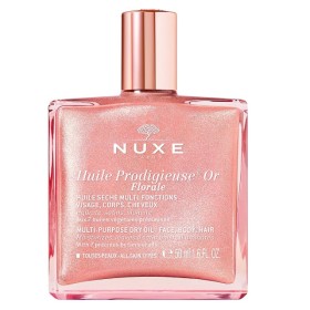 Nuxe Huile Prodigieuse Or Florale Ξηρό Λάδι Με Λάμψη Για Πρόσωπο Σώμα & Μαλλιά 50ml