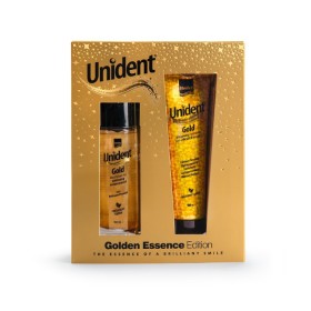 Intermed Πακέτο Unident Golden Essencse Toothpaste 100ml & Mouthwash 100ml