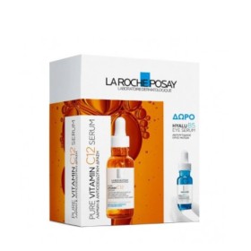 La Roche Posay Pure Πακέτο Vitamin C12 Serum 30ml & Δώρο Hyalu B5 Eye Serum 5ml