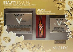 Vichy Πακέτο Πακέτο Beauty Routine με Neovadiol Compensating Complex Κρέμα Ημέρας Κανονικές/Μικτές Επιδερμίδες, 50ml & Δώρο Compensating Complex Night Κρέμα Νύχτας, 15ml & Liftactiv Glyco C Αμπούλα Νυκτός, 2ml