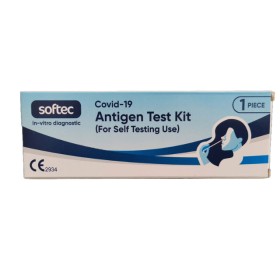 Test Softec Covid-19 Antigen Rapid Test Διαγνωστικό Τεστ Ταχείας Ανίχνευσης Αντιγόνων, 1τμχ