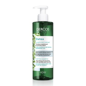 Vichy Dercos Nutrients Detox Purifying Shampoo for Oily Hair, Σαμπουάν Εντατικού Καθαρισμού για Λιπαρά Μαλλιά, 250ml