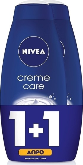 Nivea Creme Care Bath 750ml 1+1