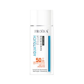 Froika Aquatouch Sunscreen Fluid Anti-Spot SPF50+ Λεπτόρρευστο Αντηλιακό Προσώπου με Λευκαντική Δράση 50ml
