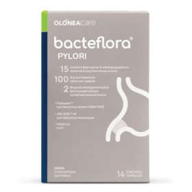 Olonea Bacteflora Pylori Συμπλήρωμα Διατροφής για την Αντιμετώπιση του Ελικοβακτηριδίου 14 Kάψουλες