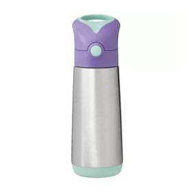 B.Box Ισοθερμικό Παγούρι με Καλαμάκι Lilac Pop 500ml