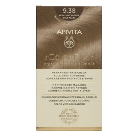 Apivita My Color Elixir Νο 9.38 Βαφή Μαλλιών Μόνιμη Ξανθό Πολύ Ανοιχτό Μελί Περλέ