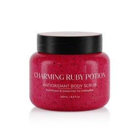 Lavish Care Antioxidant Body Scrub Charming Ruby Potion Απολεπιστικό Σώματος Με Αντιοξειδωτικά & Ιχνοστοιχεία, 250ml