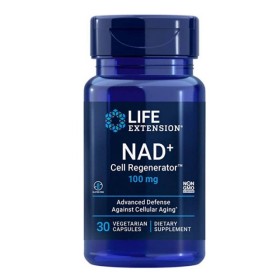Life Extension NAD+ Cell Regenerator 100mg Συμπλήρωμα Διατροφής Για Ενέργεια & Μεταβολισμό, 30 Φυτικές Κάψουλες