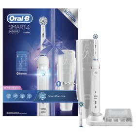 ORAL-B Smart4 4500S Επαναφορτιζόμενη Ηλεκτρική Οδοντόβουρτσα + Δώρο Θήκη Ταξιδιού