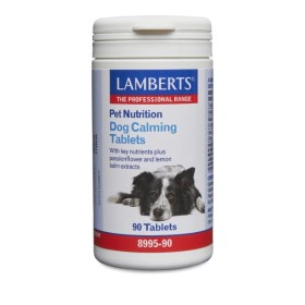 LAMBERTS Pet Nutrition Dog Calming Tablets, Συμπληρωματική Ζωοτροφή για Σκύλους, 90Caps (8995-90)