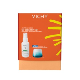 Vichy Capital Soleil Πακέτο UV-Clear Αντηλιακή Προσώπου SPF50+ 40ml & Δώρο Mineral 89 Booster 15ml